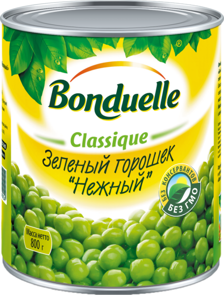 Горошек зеленый BONDUELLE Classique Нежный